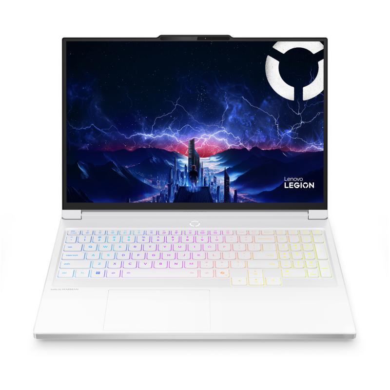 Lenovo Legion 7 16IAX10 Intel Core Ultra 9 275HX Ordinateur portable 40,6 cm (16") WQXGA 32 Go DDR5-SDRAM 1 To SSD NVIDIA GeForce RTX 5070 Wi-Fi 7 (802.11be) Windows 11 Home Blanc Anglais, Français