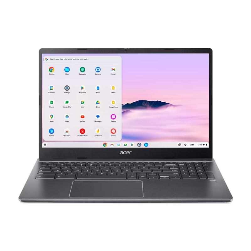 Acer Chromebook Plus 515 CBE595-2-36JT Intel Core 3 100U 39,6 cm (15.6") Full HD 8 Go LPDDR5-SDRAM 256 Go SSD Wi-Fi 6E (802.11ax) ChromeOS Gris