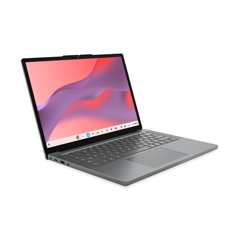 Lenovo Chrome 14M8911 MediaTek Kompanio 540 Chromebook 35,6 cm (14") Écran tactile WUXGA 8 Go 64 Go UFS Wi-Fi 6E (802.11ax) ChromeOS Gris
