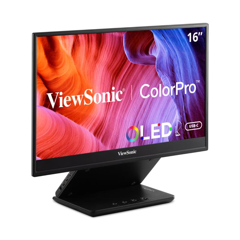 Viewsonic VP Series VP16-OLED écran plat de PC 40,6 cm (16") 1920 x 1080 pixels Full HD Noir