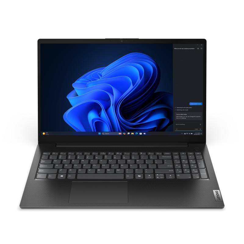Lenovo V15 G5 IRL Intel Core 5 210H Ordinateur portable 39,6 cm (15.6") Full HD 8 Go DDR5-SDRAM 256 Go SSD Wi-Fi 6 (802.11ax) Windows 11 Pro Noir Français