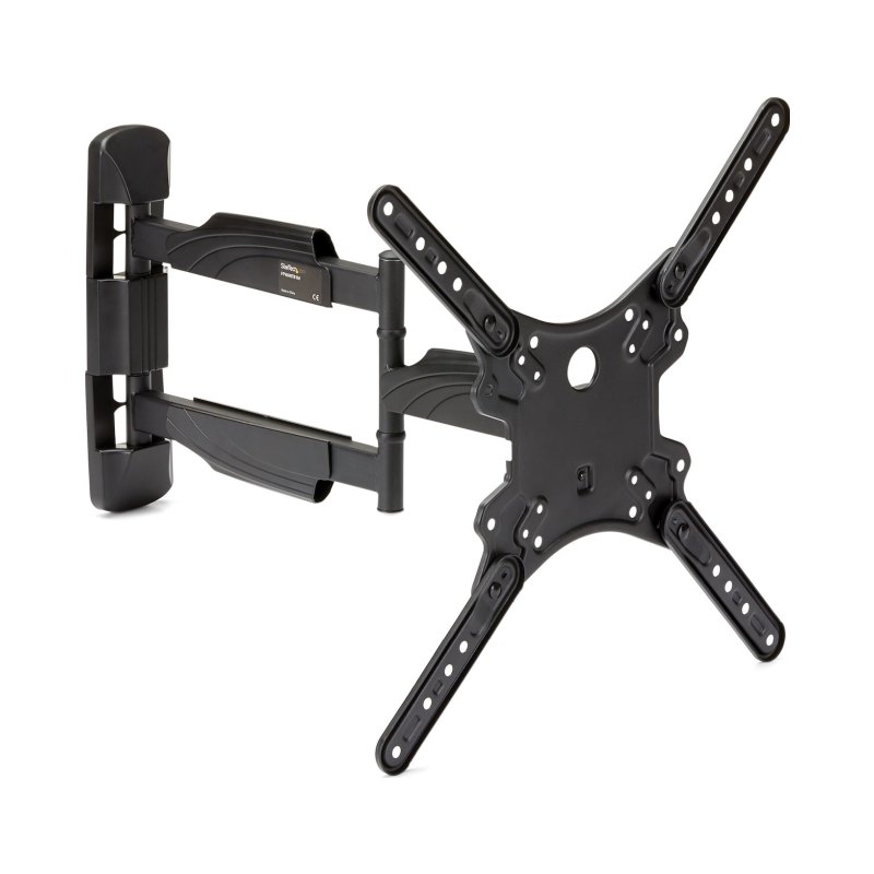 StarTech.com Support Mural TV Orientable et Inclinable pour Écrans VESA 32'' à 55'' (35kg) - Bras Articulé Haute Résistance pour Télévision LCD/LED - Fixation/Accroche Télé Murale pour Écran Plat