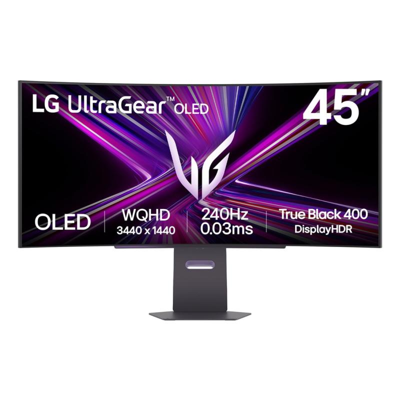 LG 45GX900A-B écran plat de PC 113 cm (44.5") 3440 x 1440 pixels Wide Quad HD OLED Noir