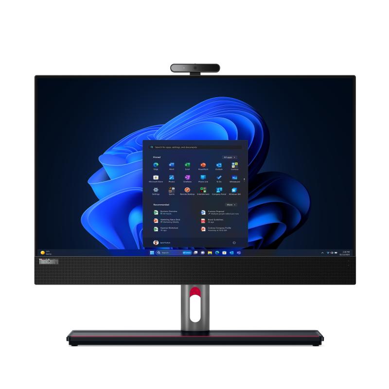 Lenovo ThinkCentre M90a Gen 5 Intel® Core™ i7 i7-14700 60,5 cm (23.8") 1920 x 1080 pixels PC All-in-One 32 Go DDR5-SDRAM 1 To SSD NVIDIA GeForce MX570A Windows 11 Pro Wi-Fi 6E (802.11ax) Noir
