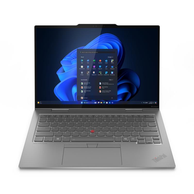 Lenovo ThinkPad X1 2-in-1 Gen 10 Aura Edition Intel Core Ultra 7 265U Hybride (2-en-1) 35,6 cm (14") Écran tactile WUXGA 16 Go LPDDR5x-SDRAM 512 Go SSD Wi-Fi 6E (802.11ax) Windows 11 Pro Gris