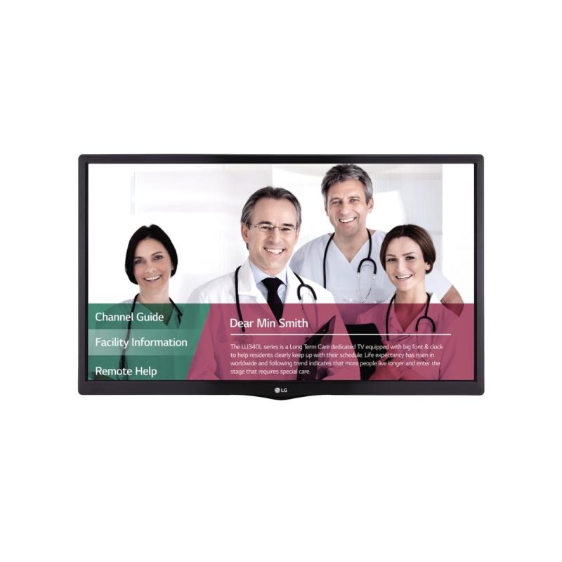 LG 24LT572M TV Hospitality 61 cm (24") HD 200 cd/m² Noir 10 W