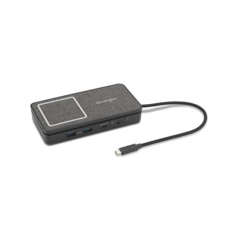 Kensington SD1700P Station d’accueil mobile USB-C avec deux sorties 4K, chargement Qi - PD 100 W