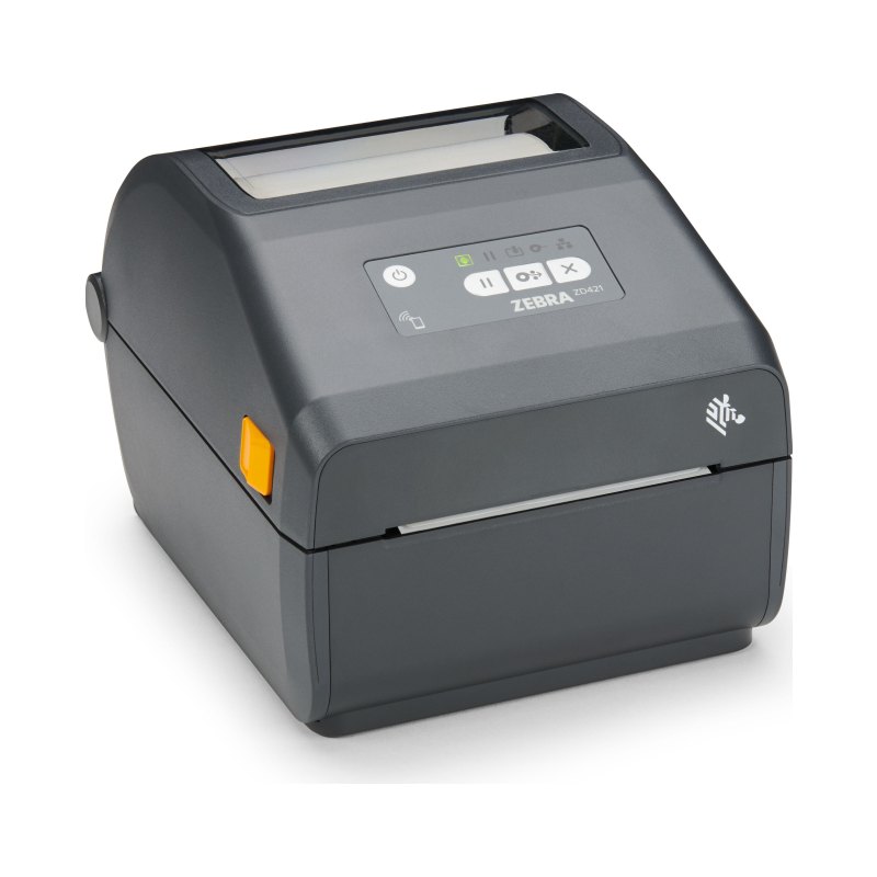 Zd421 Dt Printer 203Dpi Usb Host Enet Btle5 Us Cord Swiss Font