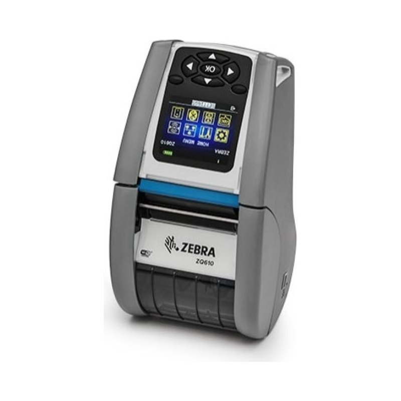 Zebra ZQ610 Plus HC imprimante pour étiquettes Thermique directe 203 x 203 DPI 115 mm/sec Avec fil &sans fil Wifi Bluetooth