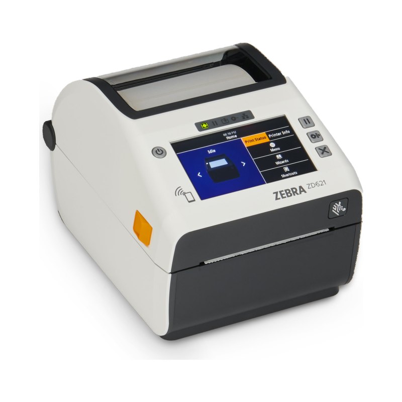 Zd621 Dt Printer Healthcare Locking Clr Touch Lcd 203Dpi Usb