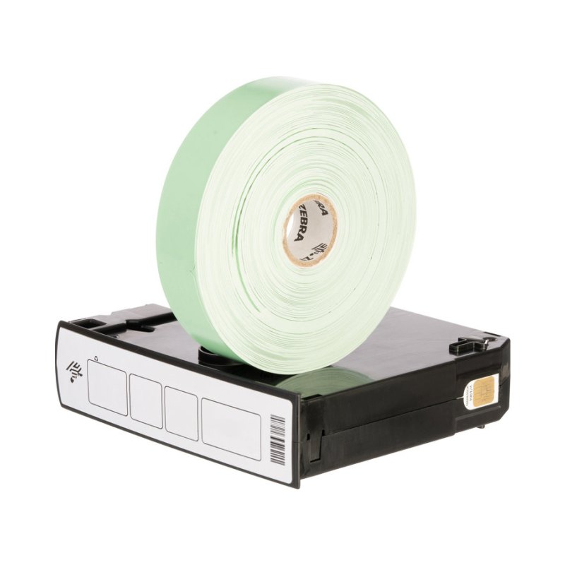 Wristband Polypropylene 1X10In Dt Z-Band Splash Adh Green Multi 6