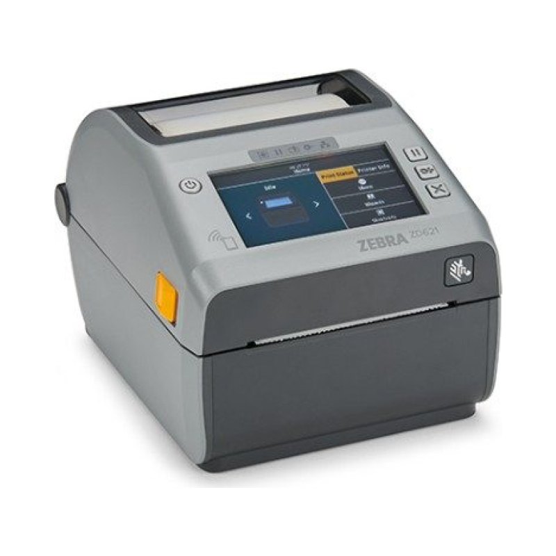 Zd621 Dt Printer Clr Touch Lcd 203Dpi Usb Host Enet Ser Wrls Bt4