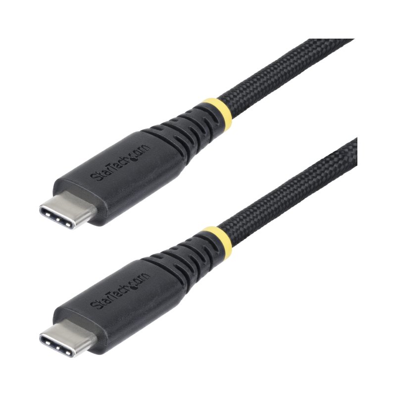 StarTech.com 10ft (3m) USB-C Charging Cable, Durable and Ultra-Flexible, 240W (5A) PD EPR, USB 2.0 Laptop Charger Cable, USB-IF Certified, Rugged USB-C Charging Cord