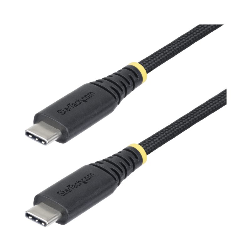 StarTech.com 6ft (1.8m) USB-C Charging Cable, Durable and Ultra-Flexible, 240W (5A) PD EPR, USB 2.0 Laptop Charger Cable, USB-IF Certified, Rugged USB-C Charging Cord