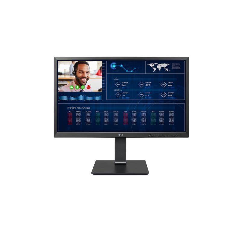 LG 24CN650N-6A PC tout en un/station de travail Intel® Celeron® J4105 60,5 cm (23.8") 1920 x 1080 pixels All-in-One thin client 16 Go eMMC Wi-Fi 5 (802.11ac) Noir
