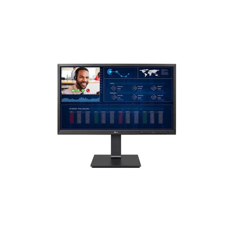 LG 24CN650N-6N PC tout en un/station de travail Intel® Celeron® J4105 60,5 cm (23.8") 1920 x 1080 pixels All-in-One thin client 16 Go eMMC Noir