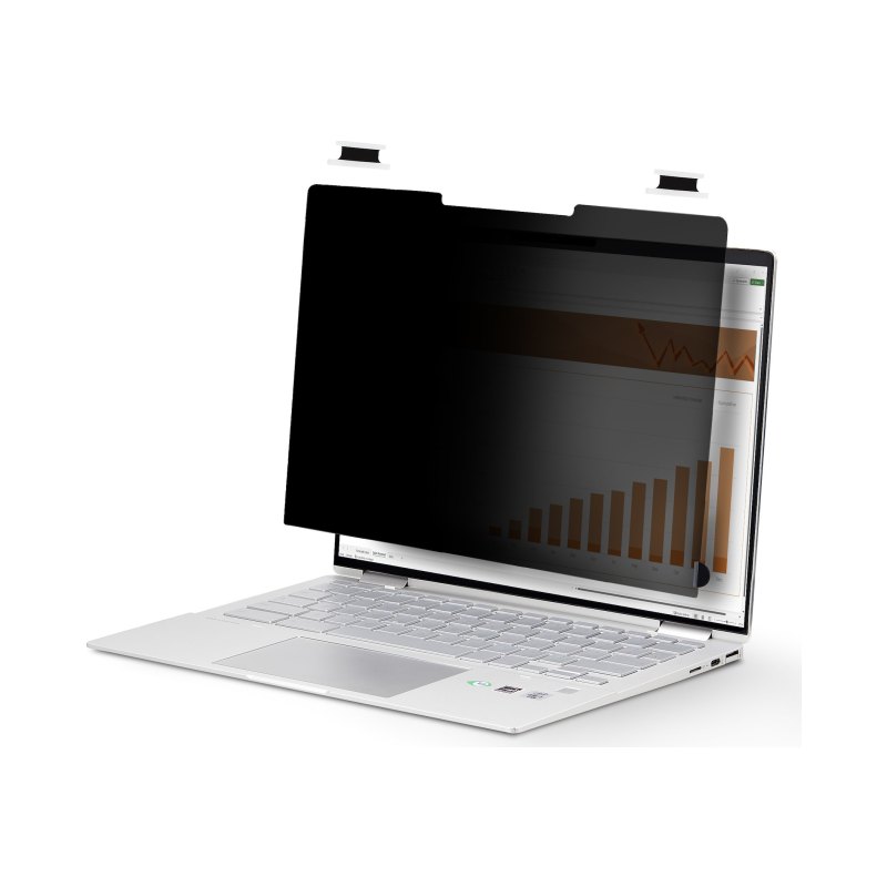 StarTech.com Filtre de Confidentialité Tactile de 14" 16:10, Écran de Confidentialité/Filtre Antireflet, Protecteur d'Écran d'Ordinateur Portable avec Réduction de 51% de la Lumière Bleue, Rabattable