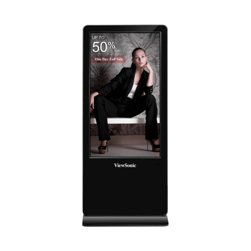 Viewsonic EP5540 Signage Display Totem design 139.7 cm (55") LED 450 cd/m² 4K Ultra HD Black Android 5.0.1