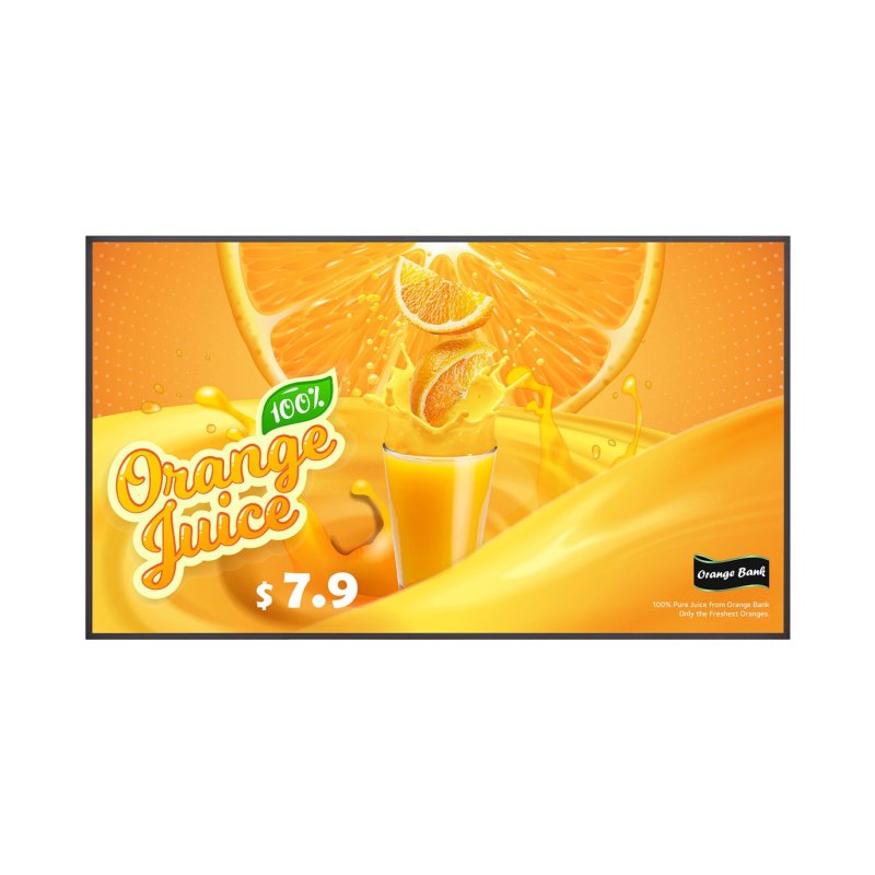 LG 55UH5Q-E Signage Display Digital signage flat panel 139.7 cm (55") LCD Wi-Fi 500 cd/m² 4K Ultra HD Black WebOS 24/7