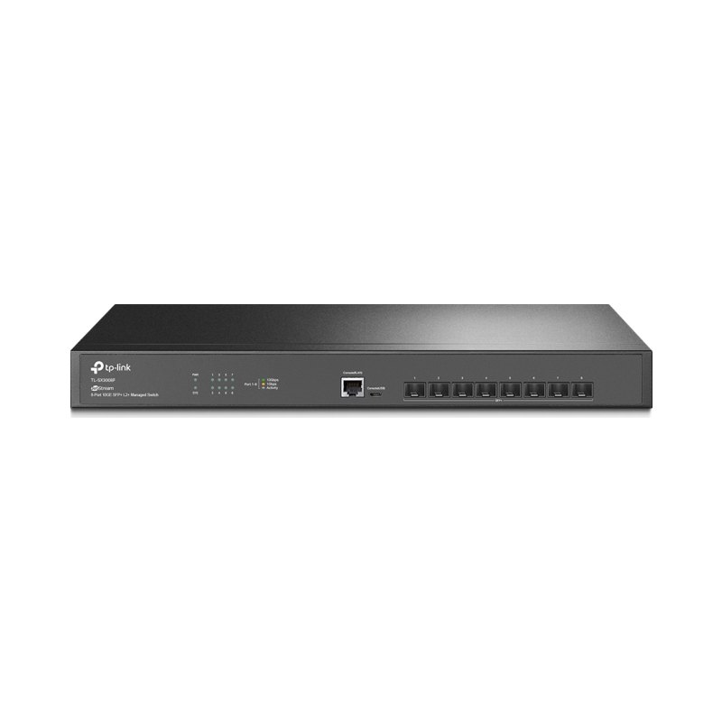 TP-Link JetStream 8-Port 10GE SFP+ L2+ Managed Switch