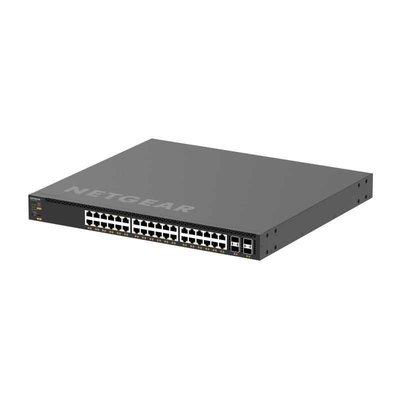 NETGEAR XSM4340CV Géré L3 10G Ethernet (100/1000/10000) Connexion Ethernet, supportant l'alimentation via ce port (PoE) 1U Noir