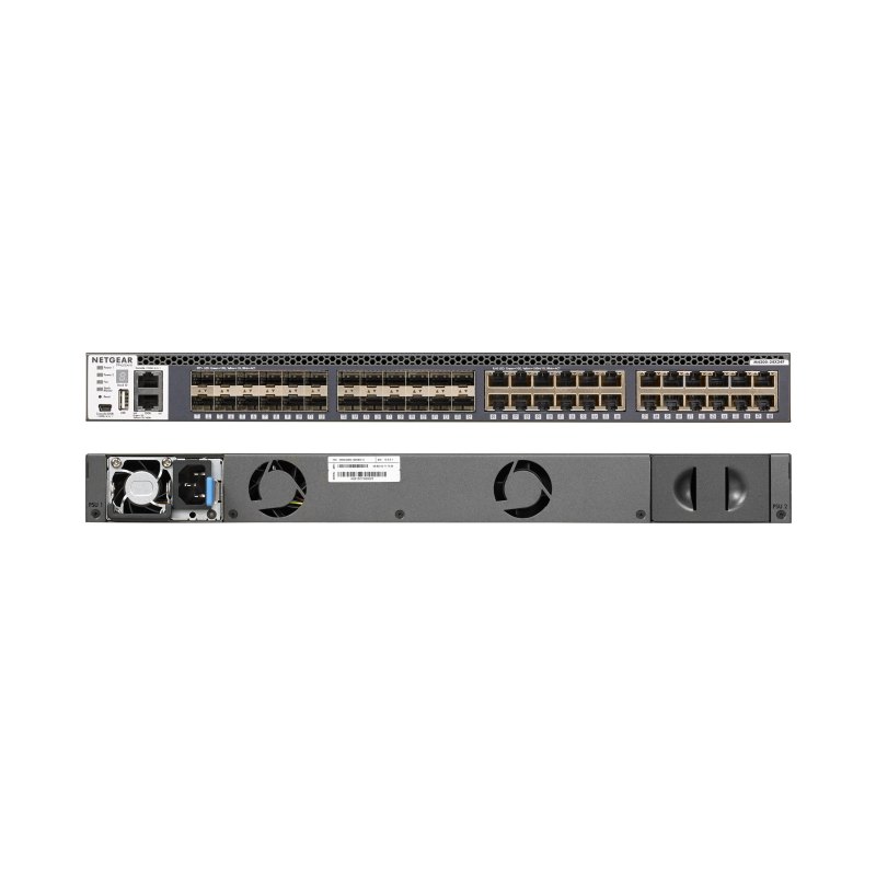 NETGEAR M4300-24X24F/US/EMEA Managed 10G Ethernet (100/1000/10000) 1U Grey