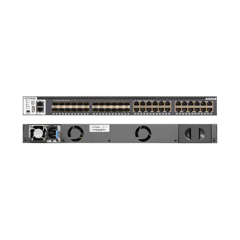 NETGEAR M4300-24X24F/US/EMEA Géré 10G Ethernet (100/1000/10000) 1U Gris