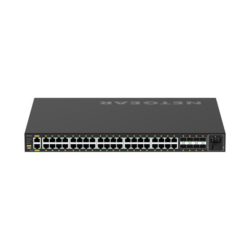 NETGEAR GSM4248PX Managed L2/L3/L4 Gigabit Ethernet (10/100/1000) Power over Ethernet (PoE) 1U Black