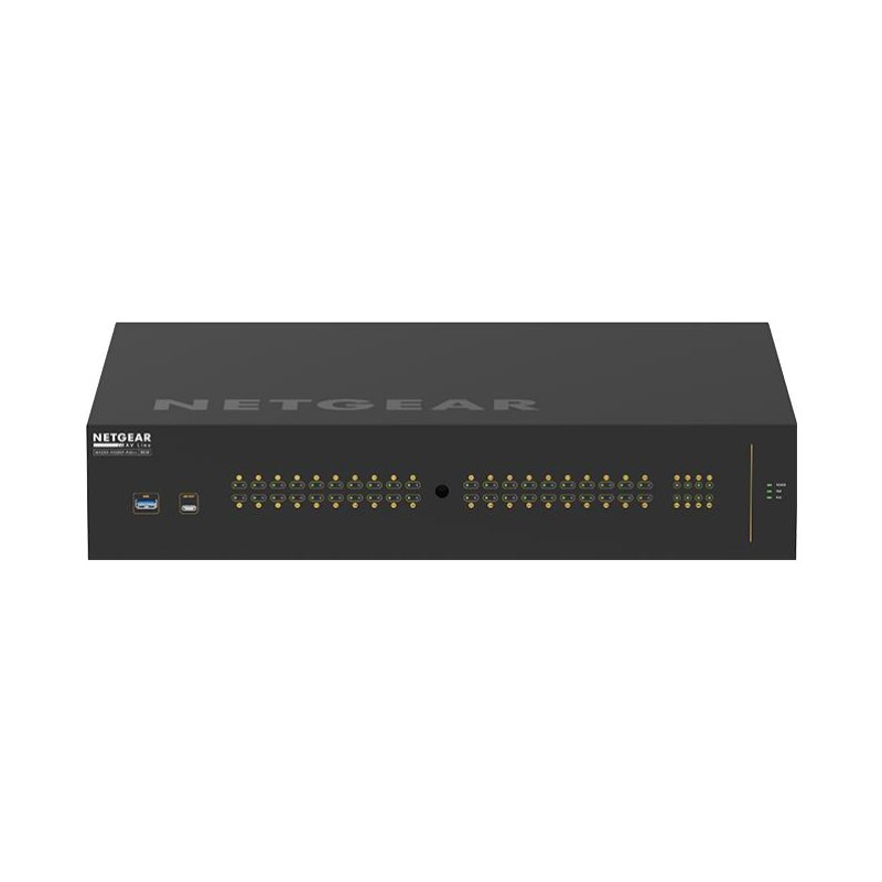 NETGEAR GSM4248UX Managed L2/L3/L4 Gigabit Ethernet (10/100/1000) Power over Ethernet (PoE) 2U Black