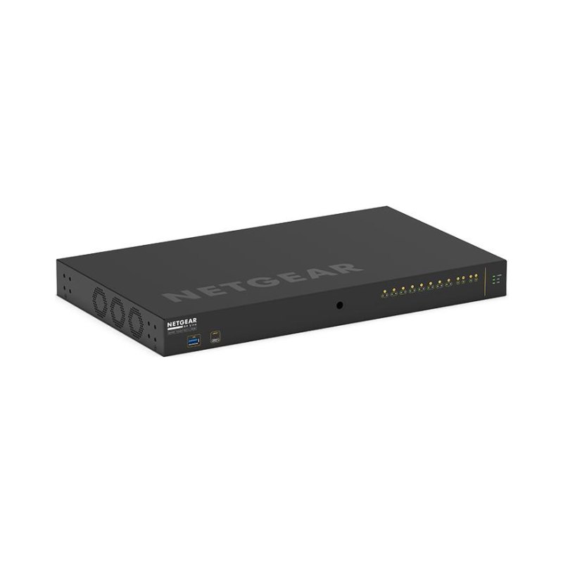NETGEAR AV LINE M4250-10G2XF-POE++ 8X1G UTRA90 Managed L2/L3 Gigabit Ethernet (10/100/1000) Power over Ethernet (PoE) 1U Black