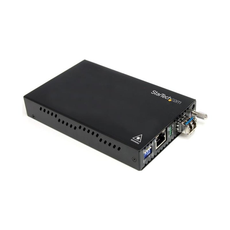 StarTech.com Fiber Media Converter Gigabit 1000Mbps MM Fibre LC 550m