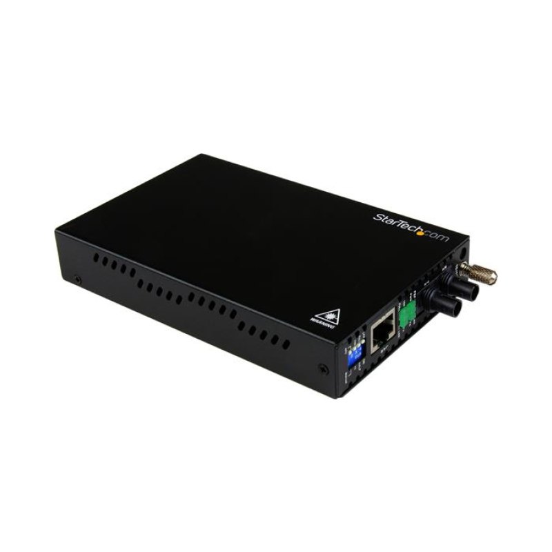 StarTech.com 10/100 Mbps Multi Mode Fiber Media Converter ST 2 km