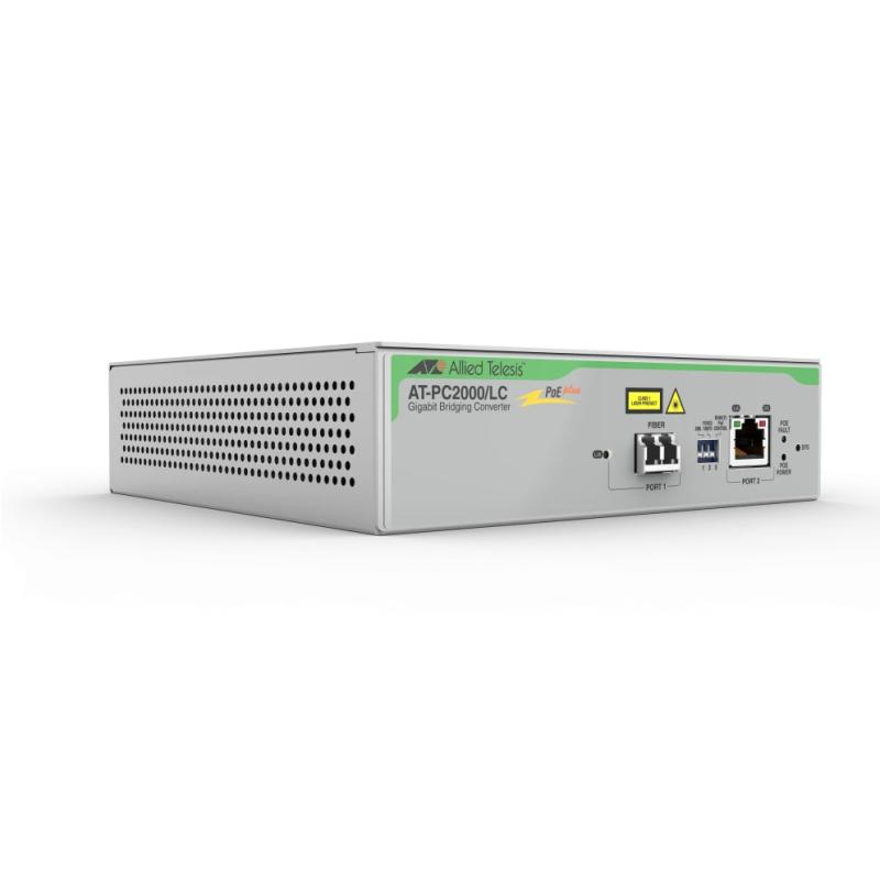 Allied Telesis AT-PC2000/LC-960 convertisseur de support réseau 1000 Mbit/s 850 nm Gris
