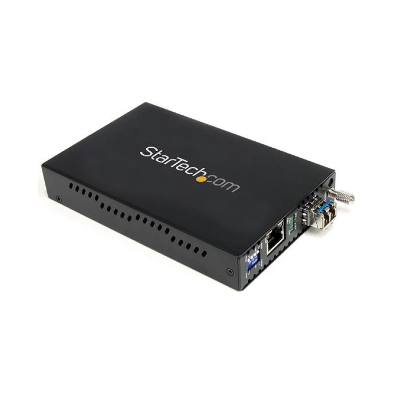 StarTech.com 1000 Mbps Gigabit Single Mode Fiber Media Converter LC 40 km - TAA
