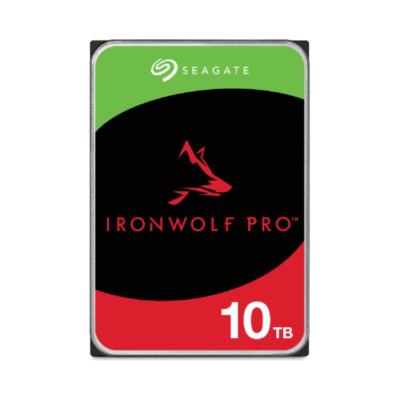 Seagate IronWolf Pro ST10000NT001 internal hard drive 10 TB 7200 RPM 256 MB 3.5" Serial ATA III