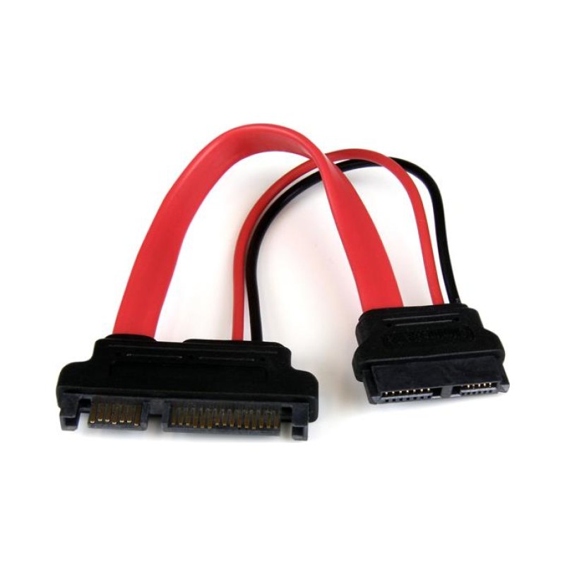 StarTech.com Adaptateur SATA Slimline de 15 cm vers SATA avec alimentation - F/M
