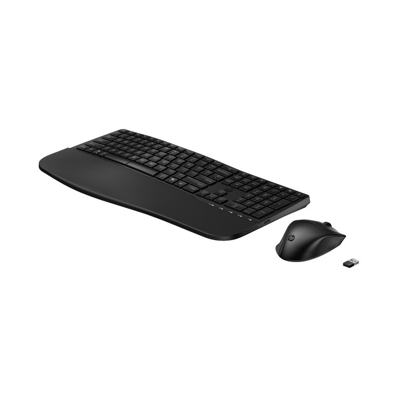 HP 685 CFT Dual-Mode KB/Mse Combo clavier Souris incluse Bureau RF sans fil + Bluetooth Noir