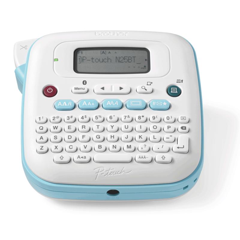 Brother PT-N25BT - Étiqueteuse Bluetooth portable pour la maison et le bureau
