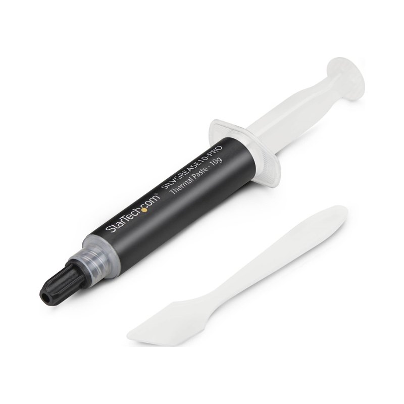 StarTech.com Pâte Thermique Haute Performance à Base de Silicone, Conductivité de 14,5W/m•K, Composé Lubrifiant pour Cartes Graphiques et Circuits Intégrés, Améliore la Dissipation Thermique dans les Ordinateurs