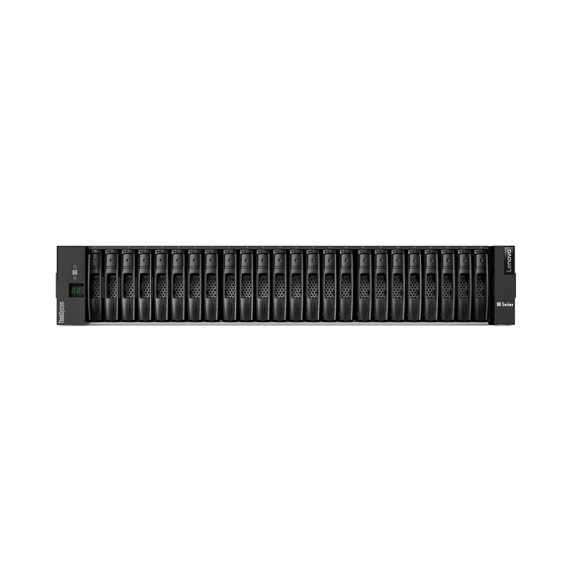 Lenovo ThinkSystem DE2000H boîtier de disques 0 To Rack (2 U) Noir