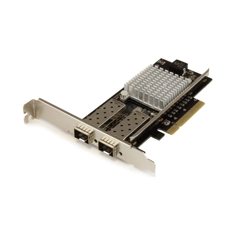 StarTech.com 2-Port 10G Fiber Network Card with Open SFP+ - PCIe, Intel Chip