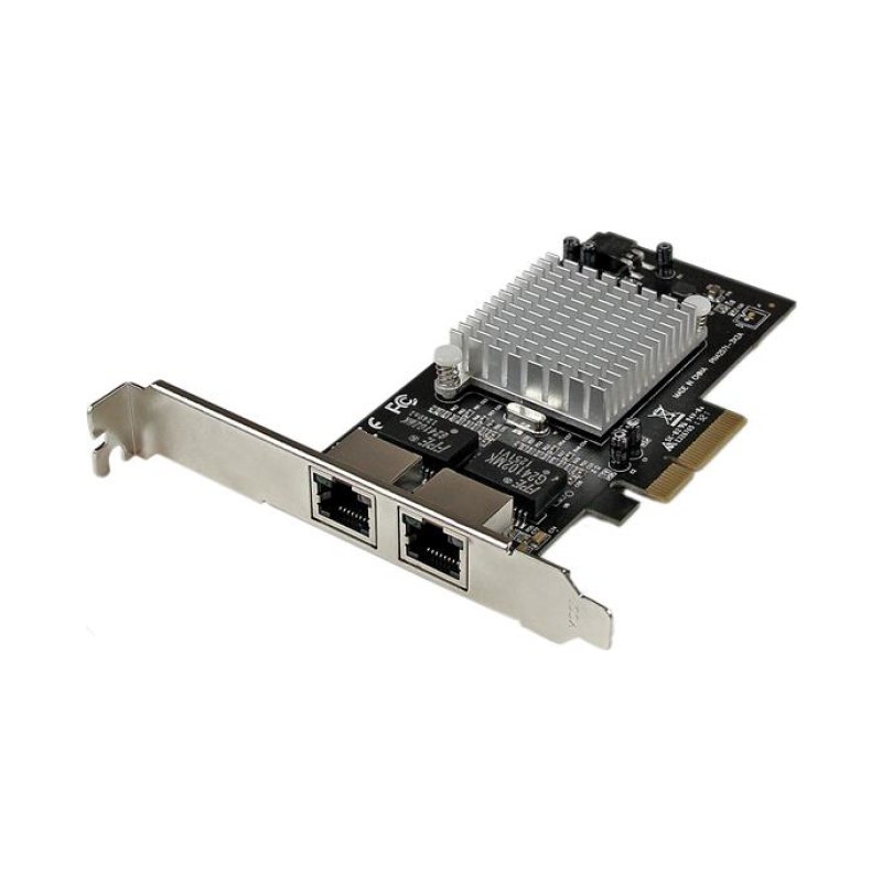 StarTech.com Carte Réseau PCI Express 2 Ports Gigabit Ethernet 10/100/1000 avec Chipset Intel i350