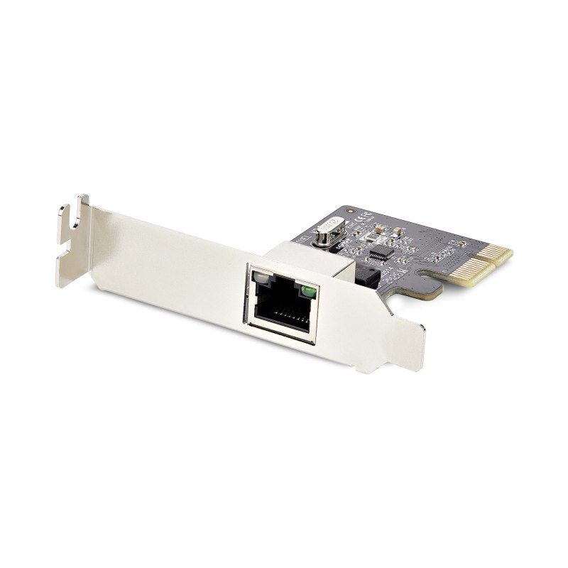 StarTech.com Carte Réseau PCIe Gigabit à 1 Port, Carte Réseau Profil Bas, Carte LAN PCI Express 10/100/1000Mbps, Realtek RTL8111H, Windows et Linux, Conforme TAA