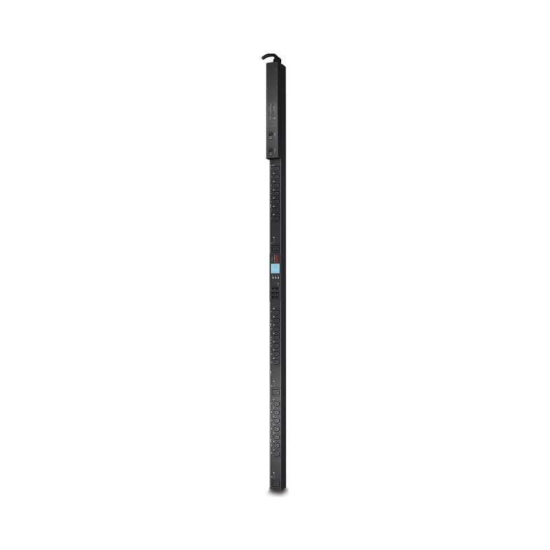 APC Rack PDU, 2G, metered by outlet, with switching, 0U, 30A, 200V and 208V, 21 C13 and 3 C19 sockets