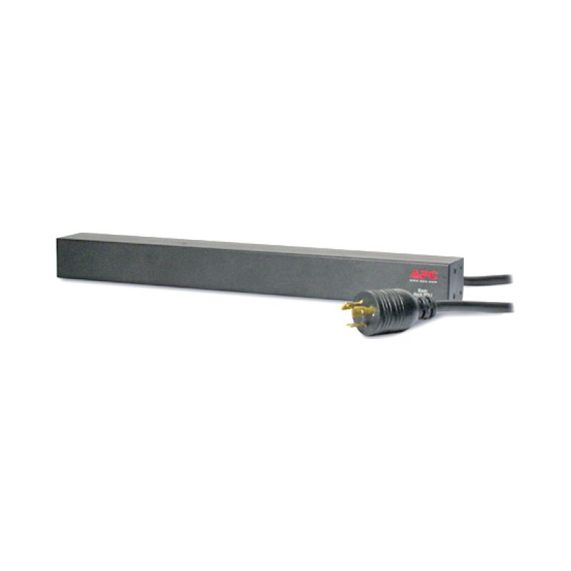 APC Rack PDU, Basic, 1U, 16A, 208V power distribution unit (PDU) Black