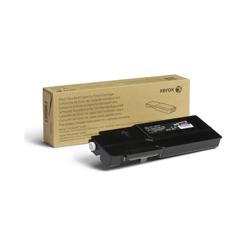 Xerox Genuine ® VersaLink® C400 Color Printer/C405 Color Multifunction Printer Black Standard capacity Toner Cartridge (2500 Pages) - 106R03500