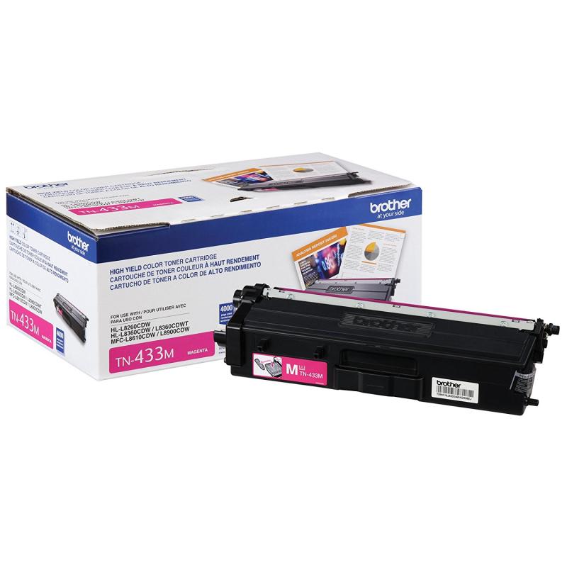 Brother TN-433M Cartouche de toner 1 pièce(s) Original Magenta
