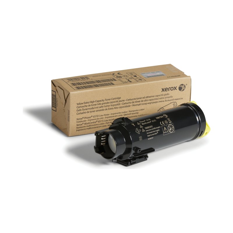 Xerox Genuine Phaser® 6510, WorkCentre® 6515 Yellow Extra High capacity Toner Cartridge (4300 Pages) - 106R03692