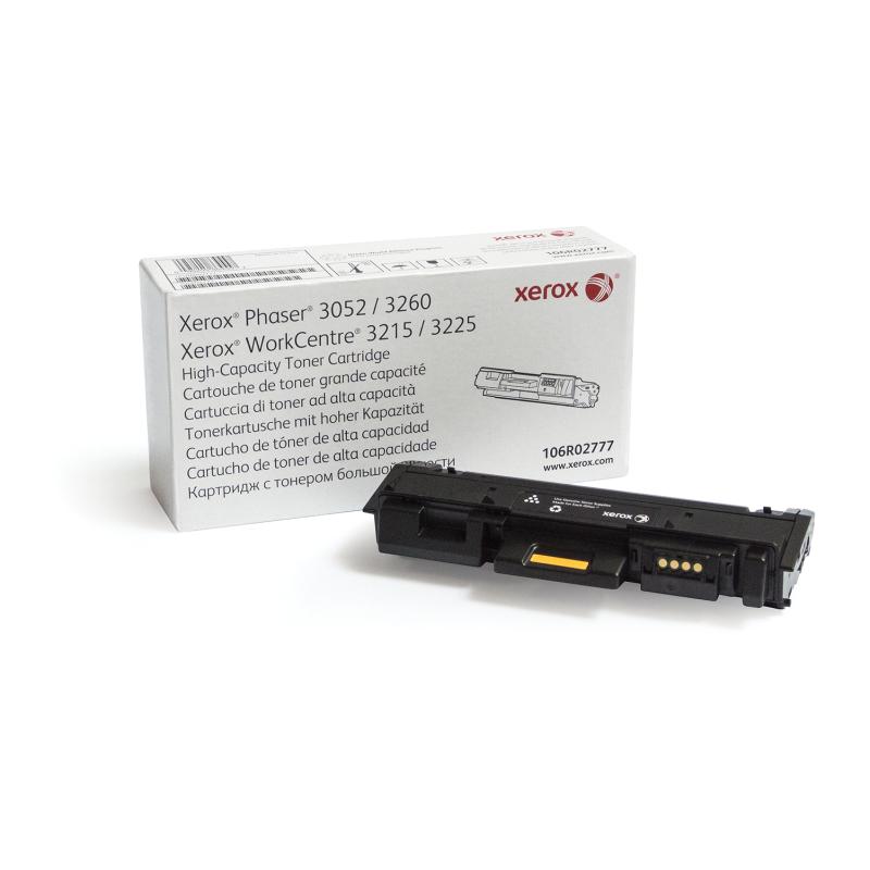 Xerox Cartouche de toner Noir de Grande capacité Phaser® 3052/3260, WorkCentre® 3215/3225 (3000 pages) - 106R02777