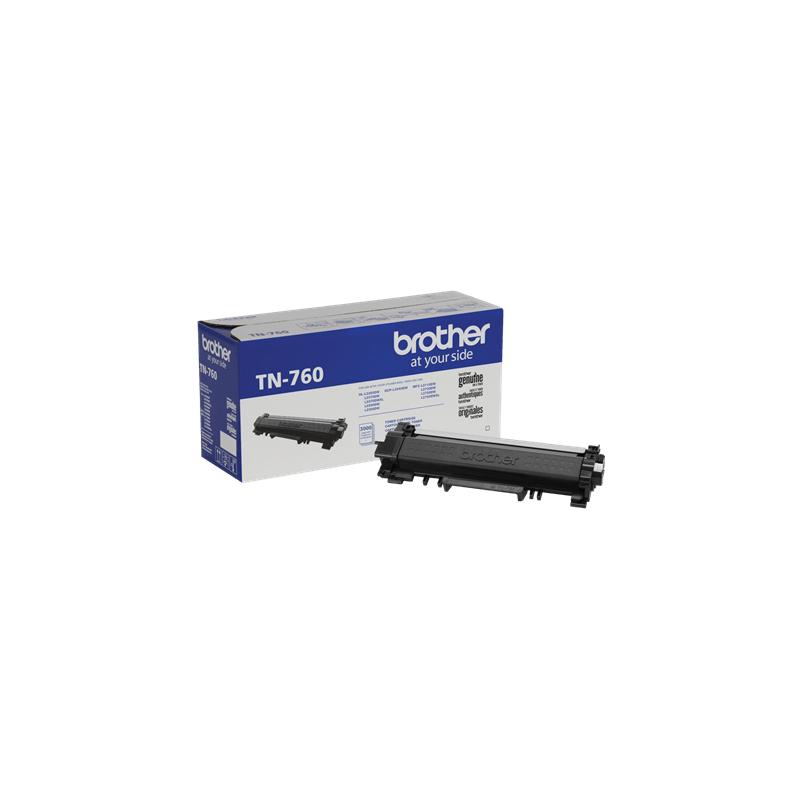 Brother TN760 Cartouche de toner 1 pièce(s) Original Noir